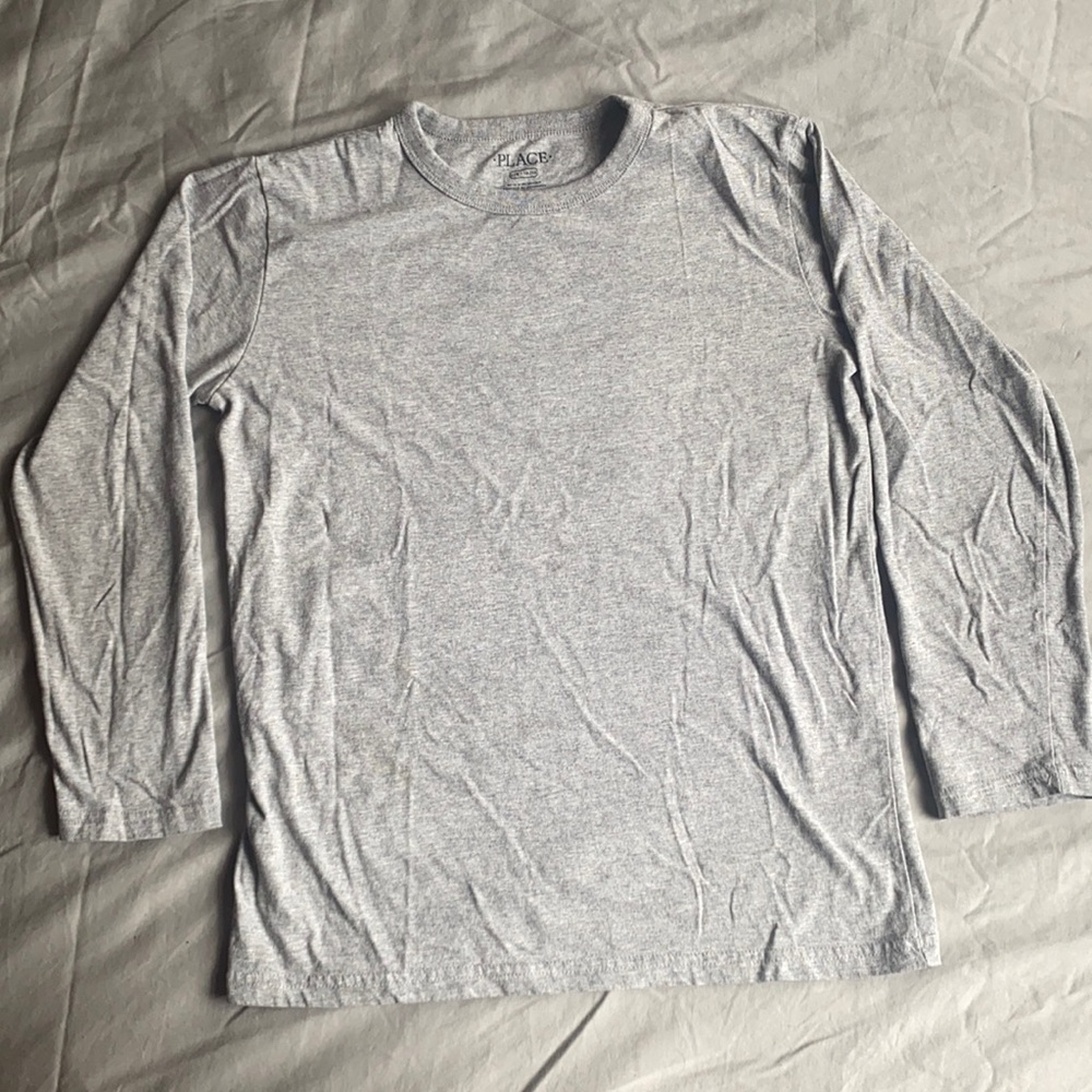 Children’s Place grey long sleeve tee